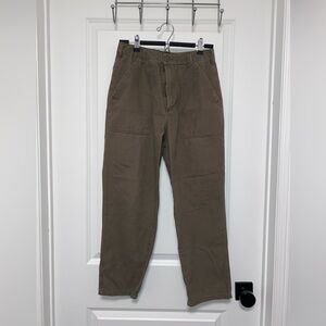 Bluenotes dark green size 27 wide leg high waisted jeans